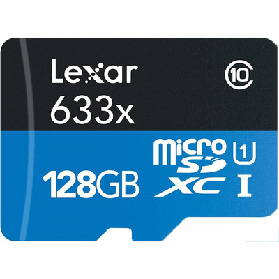 Thẻ Nhớ Lexar 633x A1 128GB (LSDMI128BBAP633A)