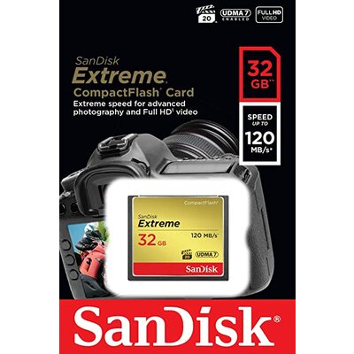 Thẻ Nhớ Sandisk CompactFlash 32GB (SDCFXSB-032G-G46)