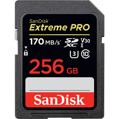 Thẻ Nhớ Sandisk Extreme Pro 256GB SDXC UHS-I V30 U3 Class 10 (SDSDXXY-256G-GN4IN)