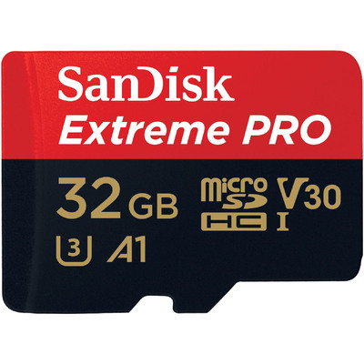 Thẻ Nhớ Sandisk Extreme Pro 32GB microSDHC UHS-I V30 U3 Class 10 A1 (SDSQXCG-032G-GN6MA)