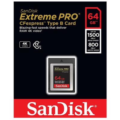 Thẻ Nhớ Sandisk Extreme Pro V30 A2 64GB MicroSDXC 200MB/s (SDSQXCU-064G-GN6MA)