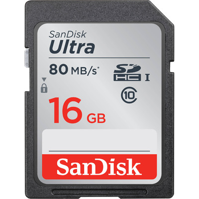 Thẻ Nhớ Sandisk Ultra 32GB SDHC UHS-I Class 10 (SDSDUNC-032G-GN6IN)