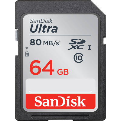 Thẻ Nhớ Sandisk Ultra 64GB SDXC UHS-I Class 10 (SDSDUNC-064G-GN6IN)