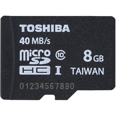 Thẻ Nhớ Toshiba 8GB microSDHC Class 10 (PFM008U-2DCK)