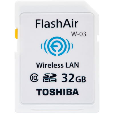 Thẻ Nhớ Toshiba FlashAir 32GB SDHC Class 10 Wi-Fi (W-03)
