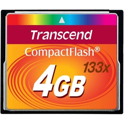 Thẻ Nhớ Transcend CompactFlash 133x 4GB (TS4GCF133)