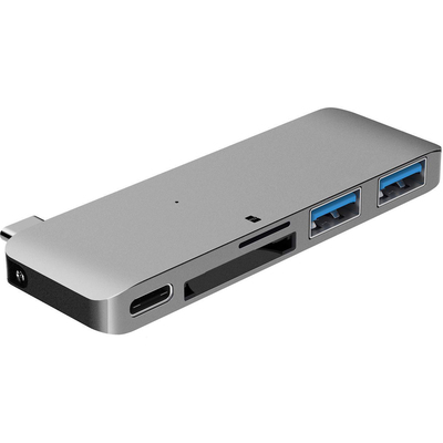 Thiết Bị Chuyển Đổi HyperDrive USB-C 5-in-1 (GN21B-GRAY)
