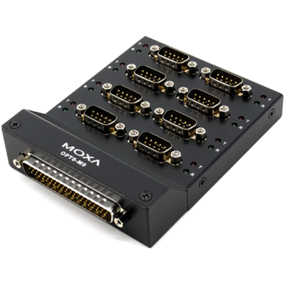 Thiết Bị Chuyển Đổi Moxa VHDCI 68 To 8 x DB9 (M) Connection Box (OPT8-M9+)