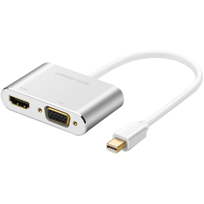 Thiết Bị Chuyển Đổi UGreen Mini DisplayPort To HDMI + VGA (20421)