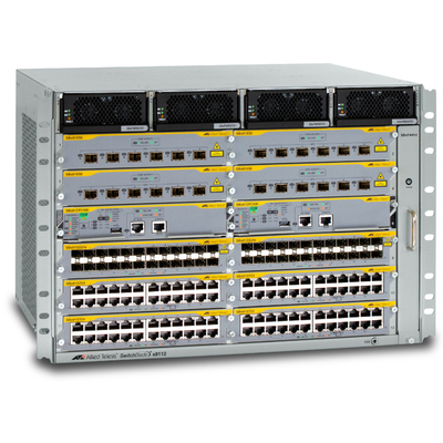 Thiết Bị Chuyển Mạch Allied Telesis SwitchBade x8122 Rack Mount 12-Slot Chassis With Fan Tray (AT-SBx8112)