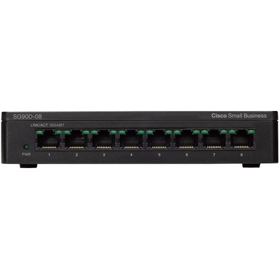 Thiết Bị Chuyển Mạch Cisco 8-Port Gigabit Desktop Switch (SG90D-08)