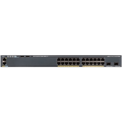 Thiết Bị Chuyển Mạch Cisco Catalyst 2960 24-Port Gigabit + 2 x 10G SFP+ (WS-C2960X-24TD-L)