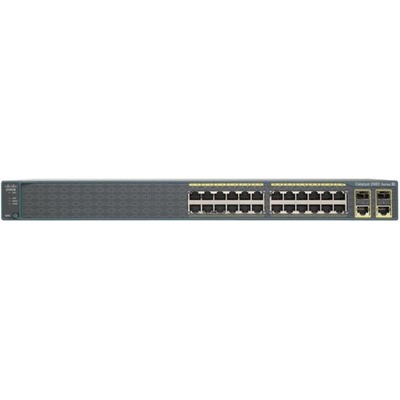 Thiết Bị Chuyển Mạch Cisco Catalyst 2960 Plus 24-Port 10/100 + 2xT/SFP LAN Lite (WS-C2960-24TC-S)