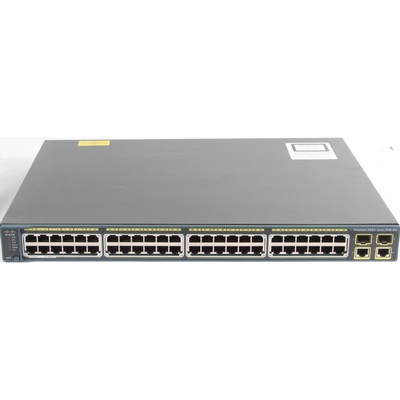 Thiết Bị Chuyển Mạch Cisco Catalyst 2960 Plus 48 10/100 PoE + 2 1000BT +2 SFP LAN Base(WS-C2960+48PST-L)