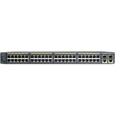 Thiết Bị Chuyển Mạch Cisco Catalyst 2960 Plus 48-Port 10/100 + 2xT/SFP LAN Base (WS-C2960+48TC-L)