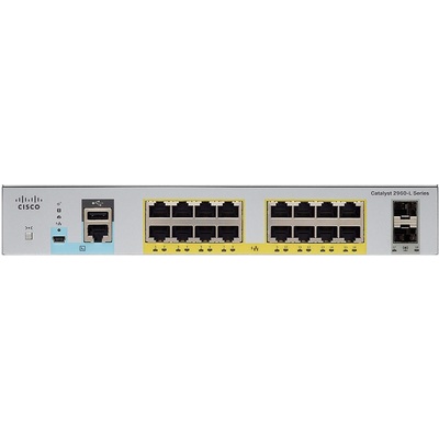 Thiết Bị Chuyển Mạch Cisco Catalyst 2960L 16-Port GigE With PoE 2x1G SFP LAN Lite (WS-C2960L-16PS-LL)