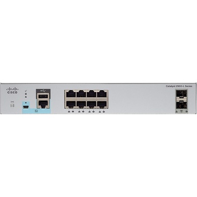 Thiết Bị Chuyển Mạch Cisco Catalyst 2960L 8-Port GigE 2x1G SFP LAN Lite (WS-C2960L-8TS-LL)