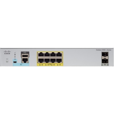 Thiết Bị Chuyển Mạch Cisco Catalyst 2960L 8-Port GigE With PoE 2x1G SFP LAN Lite (WS-C2960L-8PS-LL)