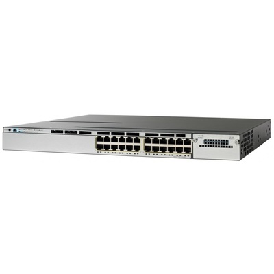 Thiết Bị Chuyển Mạch Cisco Catalyst 3850 24 Port GE SFP IP Base(WS-C3850-24S-S)