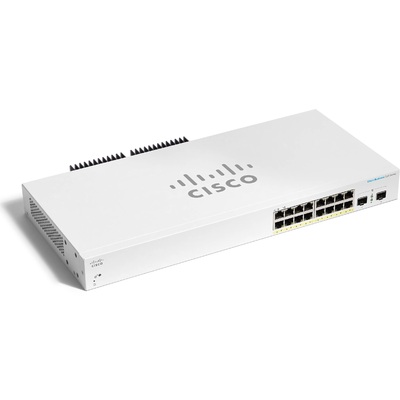 Thiết Bị Chuyển Mạch Cisco CBS220 Smart 16-port GE, PoE, 2x1G SFP (CBS220-16P-2G-EU)