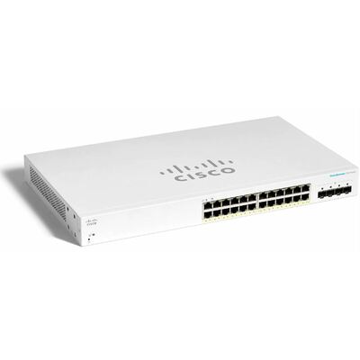 Thiết Bị Chuyển Mạch Cisco CBS220-24P-4G-EU (24-Port Gigabit PoE+)