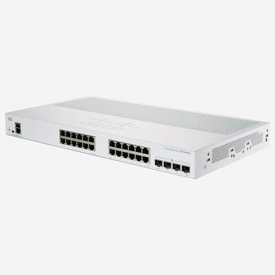 Thiết Bị Chuyển Mạch Cisco CBS350 Managed 24-port GE, 4x1G SFP, Rack-mountable (CBS350-24T-4G-EU)