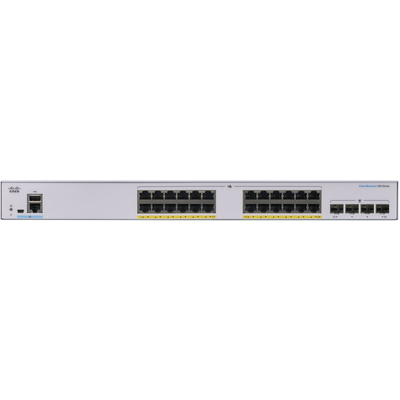 Thiết Bị Chuyển Mạch Cisco CBS350-24P-4G-EU (24-Port Gigabit PoE+)