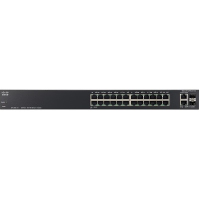 Thiết Bị Chuyển Mạch Cisco SF200-24 24-Port 10/100Mbps Smart Switch (SLM224GT-EU)
