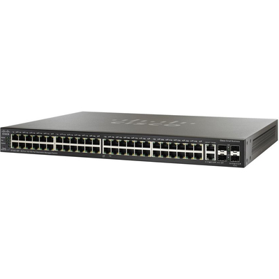 Thiết Bị Chuyển Mạch Cisco SF300-48P 48-Port 10/100 PoE Managed Switch With Gigabit Uplinks (SRW248G4-K9-EU)