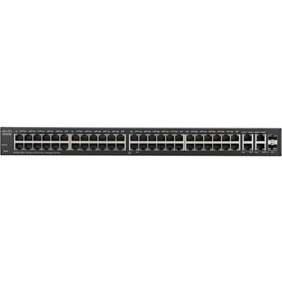 Thiết Bị Chuyển Mạch Cisco SF300-48PP 48-Port 10/100 PoE+ Managed Switch With Gig Uplinks (SF300-48PP-K9-EU)