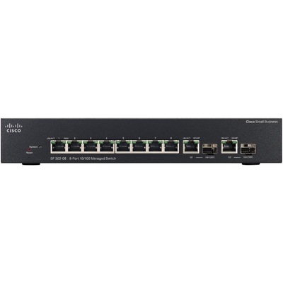 Thiết Bị Chuyển Mạch Cisco SF302-08 8-Port 10/100 Managed Switch (SRW208G-K9-G5)