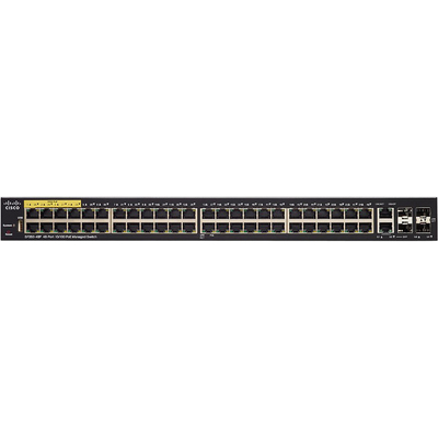 Thiết Bị Chuyển Mạch Cisco SF350-48P 48-Port 10/100 PoE Managed Switch (SF350-48P-K9-EU)