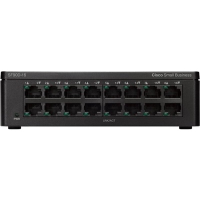 Thiết Bị Chuyển Mạch Cisco SF90D-16 16-Port 10/100 Desktop Switch (SF90D-16-AS)