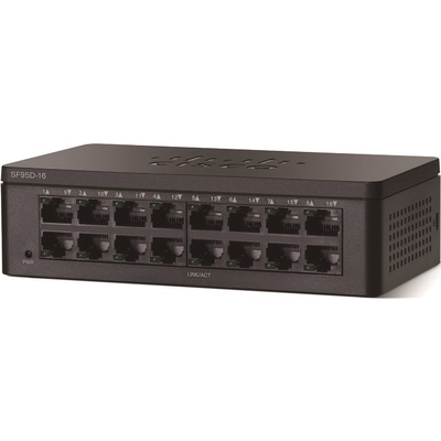 Thiết Bị Chuyển Mạch Cisco SF90D-16 16-Port 10/100 Desktop Switch (SF95D-16-AS)