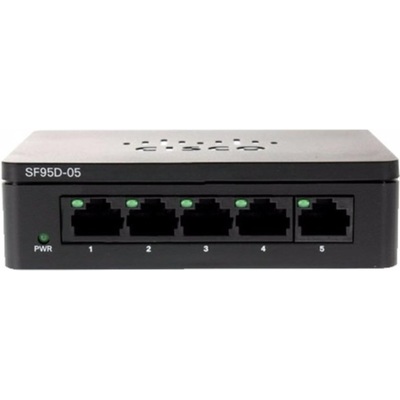 Thiết Bị Chuyển Mạch Cisco SF95D-05 5-Port 10/100 Desktop Switch (SF95D-05-AS)