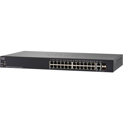 Thiết Bị Chuyển Mạch Cisco SG250-26P 26-Port Gigabit PoE Smart Switch (SG250-26P-K9-EU)