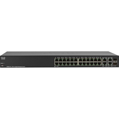 Thiết Bị Chuyển Mạch Cisco SG300-28 28-Port Gigabit Managed Switch (SRW2024-K9-EU)