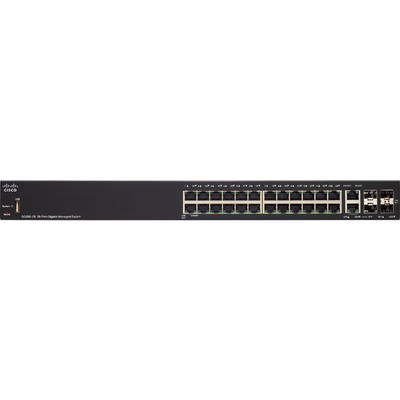 Thiết Bị Chuyển Mạch Cisco SG350-28 28-Port Gigabit Managed Switch (SG350-28-K9-EU)