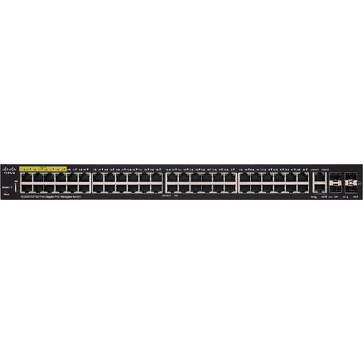 Thiết Bị Chuyển Mạch Cisco SG350-52P 52-Port Gigabit PoE Managed Switch (SG350-52P-K9-EU)