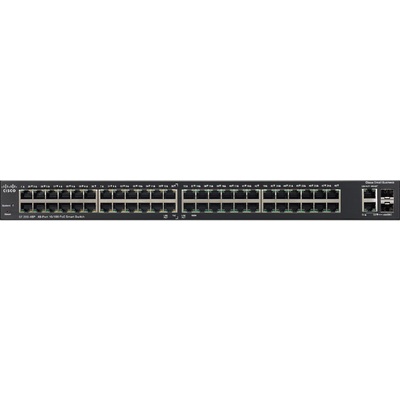 Thiết Bị Chuyển Mạch Cisco Smart SF200-48P 48-Port 10/100Mbps PoE (SLM248PT-G5)