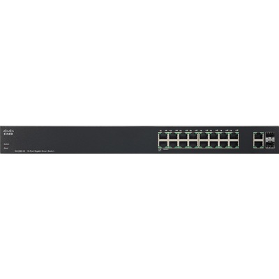 Thiết Bị Chuyển Mạch Cisco Smart SG200-18 18-Port Gigabit (SLM2016T-EU)