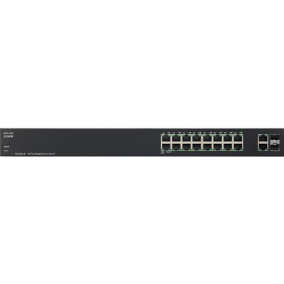 Thiết Bị Chuyển Mạch Cisco Smart SG200-18 18-Port Gigabit (SLM2016T-EU)