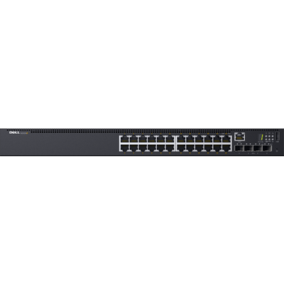 Thiết Bị Chuyển Mạch Dell N1524P 24-Port 10/100/1000Mbps + 4-Port Gigabit SFP+ (42DEN210-AEVY)