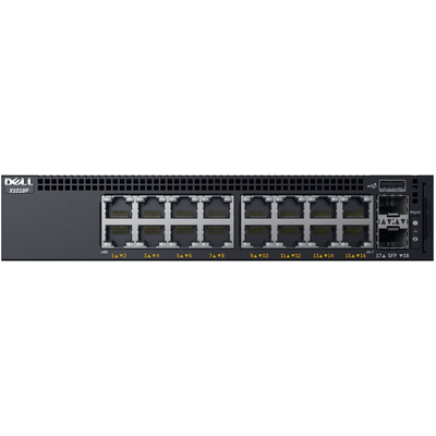 Thiết Bị Chuyển Mạch Dell X1018P 16-Port 10/100/1000Base-T + 2-Port Gigabit SFP (42DEN210-AEIL)