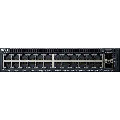 Thiết Bị Chuyển Mạch Dell X1026 24-Port 10/100/1000Base-T + 2-Port Gigabit SFP (42DEN210-AEIM)
