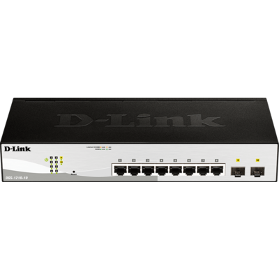 Thiết Bị Chuyển Mạch D-Link 10-Port Gigabit Smart Managed Switch (DGS-1210-10/E)