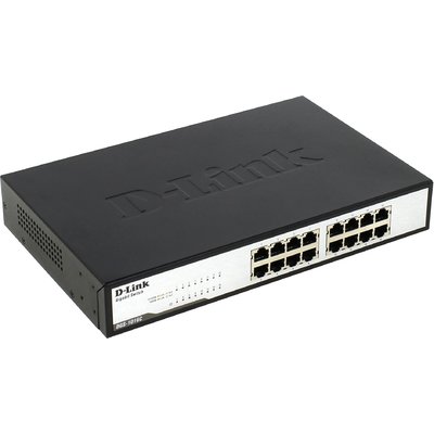 Thiết Bị Chuyển Mạch D-Link 16 Cổng 10/100/1000Mbps DGS-1016C