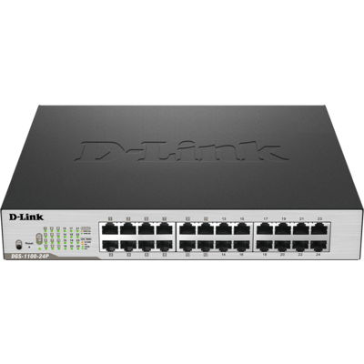 Thiết Bị Chuyển Mạch D-Link 24-Port PoE Gigabit Smart Managed Switch (DGS-1100-24P)