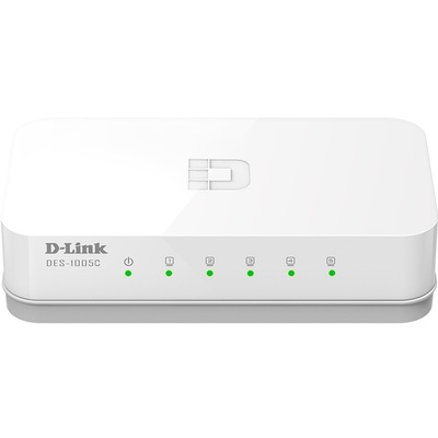 Thiết Bị Chuyển Mạch D-Link 5 Cổng 10/100Mbps DES-1005C