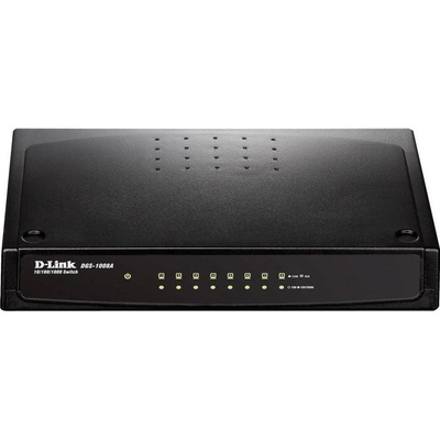 Thiết Bị Chuyển Mạch D-Link 8 Cổng 10/100/1000Mbps DGS-1008A